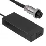 Akyga AK-EV-22 elektrinio dviračio įkroviklis 60 V (16S) Li-Ion baterijoms, 67,2 V, 2 A, 135 W, GX16 12 mm lizdas, 1,2 m