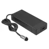 Akyga AK-EV-22 elektrinio dviračio įkroviklis 60 V (16S) Li-Ion baterijoms, 67,2 V, 2 A, 135 W, GX16 12 mm lizdas, 1,2 m