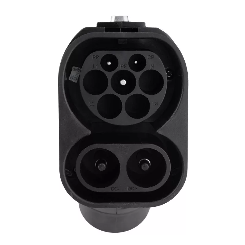 Akyga AK-SC-E20 CCS2 į GB/T DC įkrovimo adapteris 1000V 250A juodas