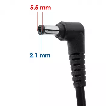 Akyga AK-ND-88 Nešiojamojo Kompiuterio Maitinimo Adapteris 19.5V 10.3A 200W 5.5x2.5mm 1.2m Juodas