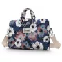 Canvaslife 15-16 inch Blue Camellia Laptop Sleeve