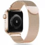TECH-PROTECT Milanese Loop Band for Apple Watch 4 / 5 / 6 / 7 / 8 / 9 / SE (38 / 40 / 41 mm) Gold