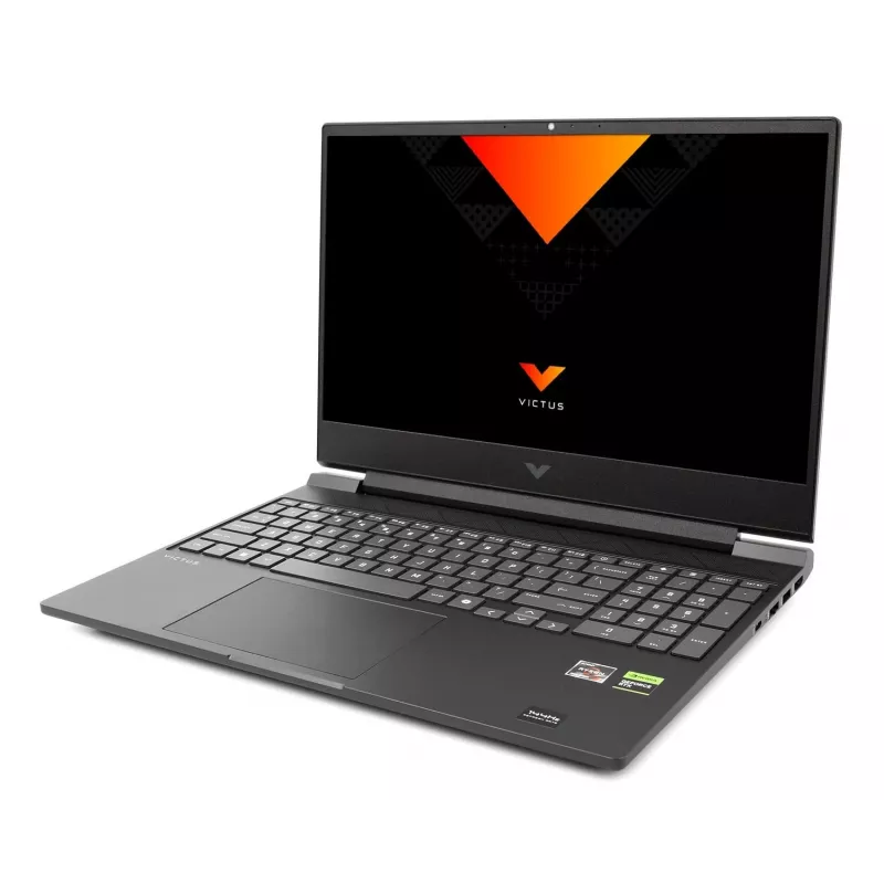 HP Victus 15-fb3231nw nešiojamas žaidimų kompiuteris – AMD Ryzen 7 7445HS, 64 GB RAM, 1 TB SSD, RTX 4050, 15,6 colio FHD 144 Hz, Windows 11 Home, juodas