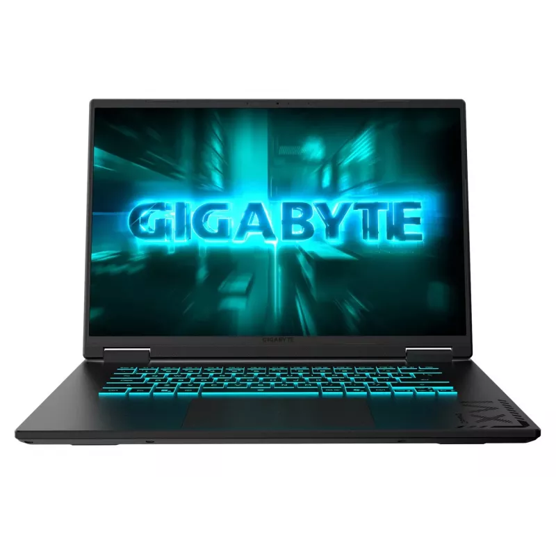 Gigabyte A16 nešiojamas žaidimų kompiuteris - AMD Ryzen 7 260, 64 GB DDR5, 1 TB SSD, RTX 5060, 16 colių QHD+ 165 Hz, Windows 11 Home