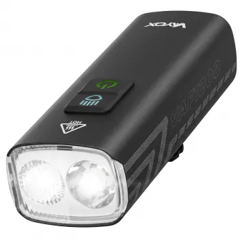 Vayox VAF1200 priekinis dviračio žibintas 2500mAh 1200lm IPX6