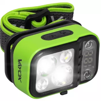 VAYOX VA0454 Įkraunamas LED Galvos Žibintas 220 Lumenų 800mAh IPX4 Šilta Balta, Neutrali Balta, Raudona