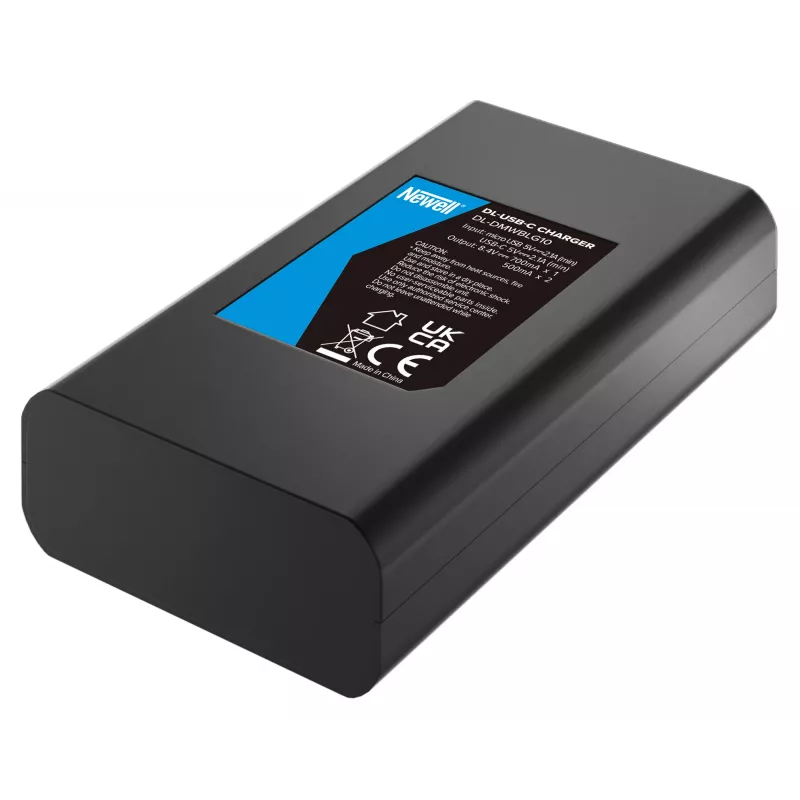 Newell Dual-Channel DL-USB-C įkroviklis DMW-BLG10 baterijoms, skirtas Panasonic