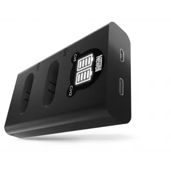 Newell Dual-Channel USB-C Įkroviklis Sony NP-BX1 Akumuliatoriams