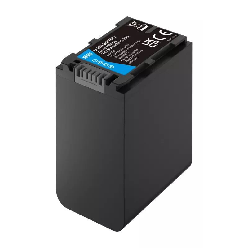 Newell keičiamoji baterija Sony NP-FV100A, 3900mAh, 7,2V, Li-ion, juoda