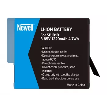 Newell Keičiamoji Baterija SPJB1B, skirta GoPro Hero 8 Black, 1220mAh, 3.85V, Li-ion