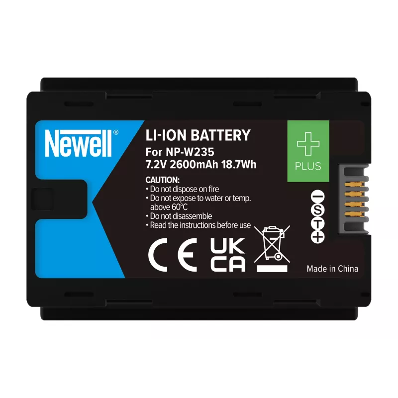 Newell Plus Battery NP-W235 Replacement for Fujifilm