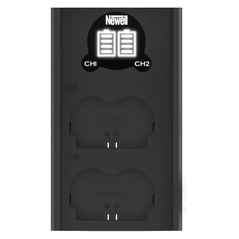 Newell Dual-Channel DL-USB-C Įkroviklis, skirtas Fujifilm NP-W235 baterijoms