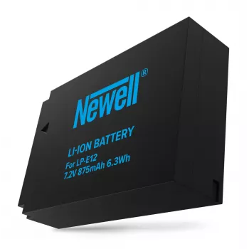 Newell NL0587 atsarginė baterija, skirta Canon LP-E12, 875 mAh, 7,2 V ličio jonų