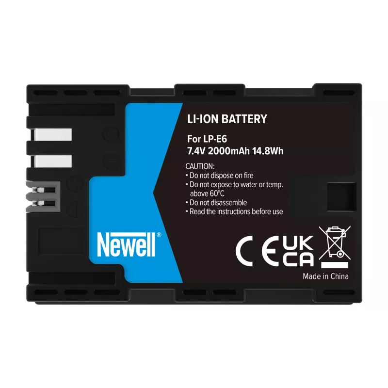 Newell NL0592 Atsarginė baterija Canon LP-E6, 2000mAh, 7.4V Li-ion