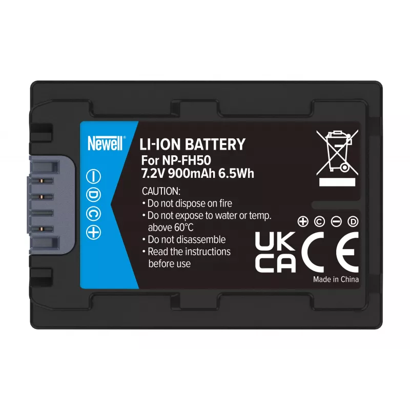 Newell NL0603 atsarginė baterija, skirta Sony NP-FH50 (1000 mAh, 7,2 V, ličio jonų)