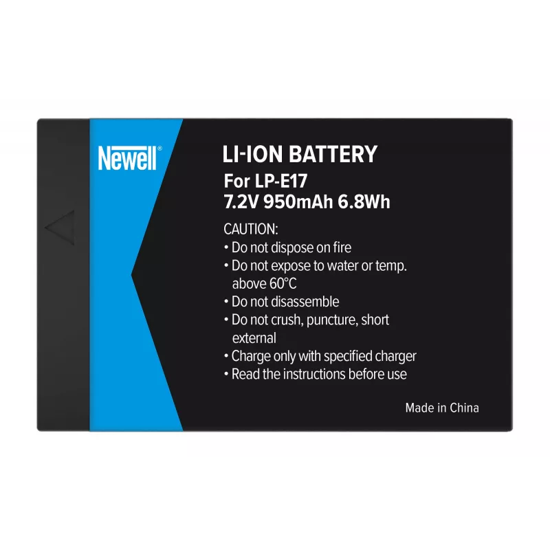 Newell NL1007 atsarginė baterija, skirta Canon LP-E17, 1040mAh, 7,2V ličio jonų