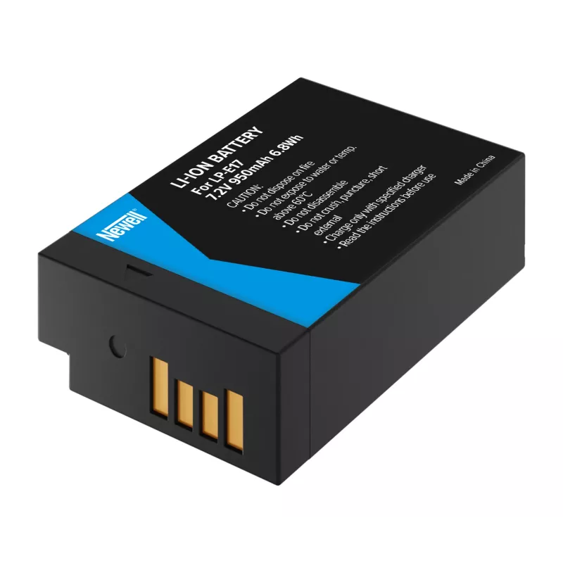 Newell NL1007 atsarginė baterija, skirta Canon LP-E17, 1040mAh, 7,2V ličio jonų
