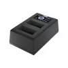 Newell Dual-Channel FDL-USB-C Įkroviklis, skirtas Canon LP-E12 akumuliatoriams