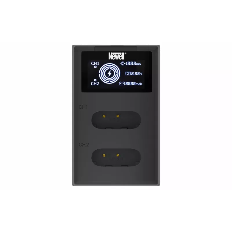 Newell Dual-Channel FDL-USB-C Įkroviklis Sony NP-BX1 Akumuliatoriams