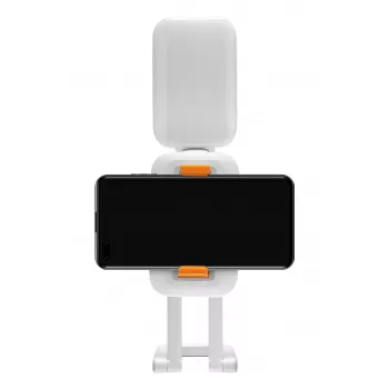 Camrock Live Stream LED Panel Light su išmaniojo telefono laikikliu