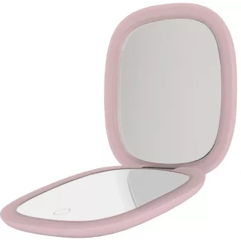 Humanas HS-PM01 Kosmetinis veidrodis su LED apšvietimu - Rožinis