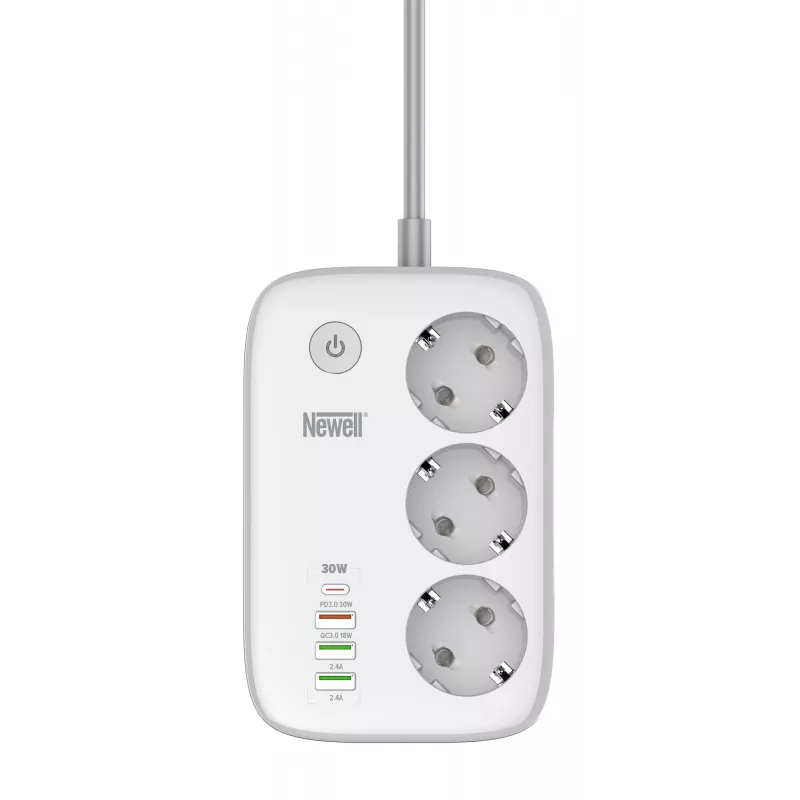 Newell Power Office WiFi PD 30W Power Strip