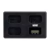 Newell TT-USB-C Triple-Channel Charger, skirtas Sony NP-FW50 baterijoms