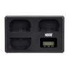 Newell TT-USB-C Triple Channel Charger, skirtas Canon LP-E6 baterijoms