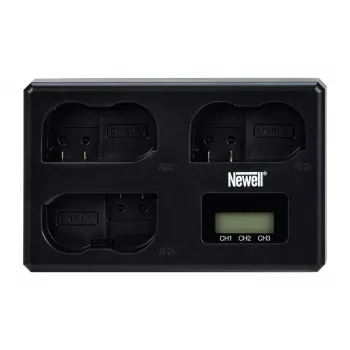 Newell TT-USB-C Triple-Channel Charger Nikon EN-EL15 baterijoms