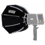 Newell 30 cm Octagonal Softbox su Mini Bowens (FM) laikikliu