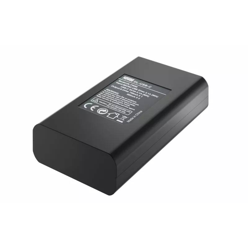 Newell DL-USB-C dviejų kanalų įkroviklis ir dvi NP-FW50 baterijos, skirtos Sony