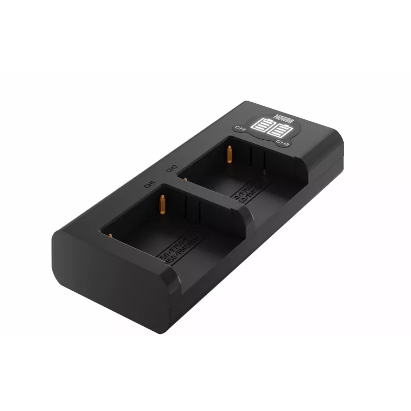 Newell Dual-Channel USB-C Charger DL-USB-C ir 2x NP-F770 baterijos Sony