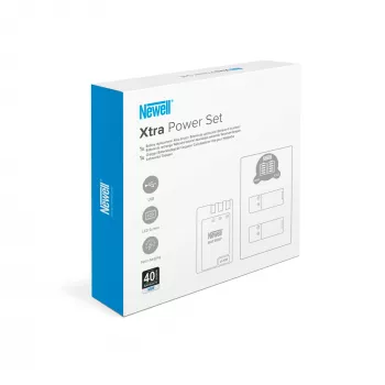 Newell DL-USB-C dviejų kanalų įkroviklis ir NP-FW50 baterijos rinkinys, skirtas Sony