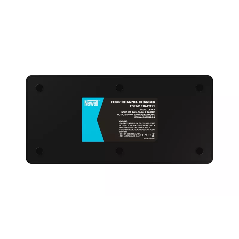 Newell DF-4CH Quad-Channel Battery Charger, skirtas Sony NP-F serijos baterijoms