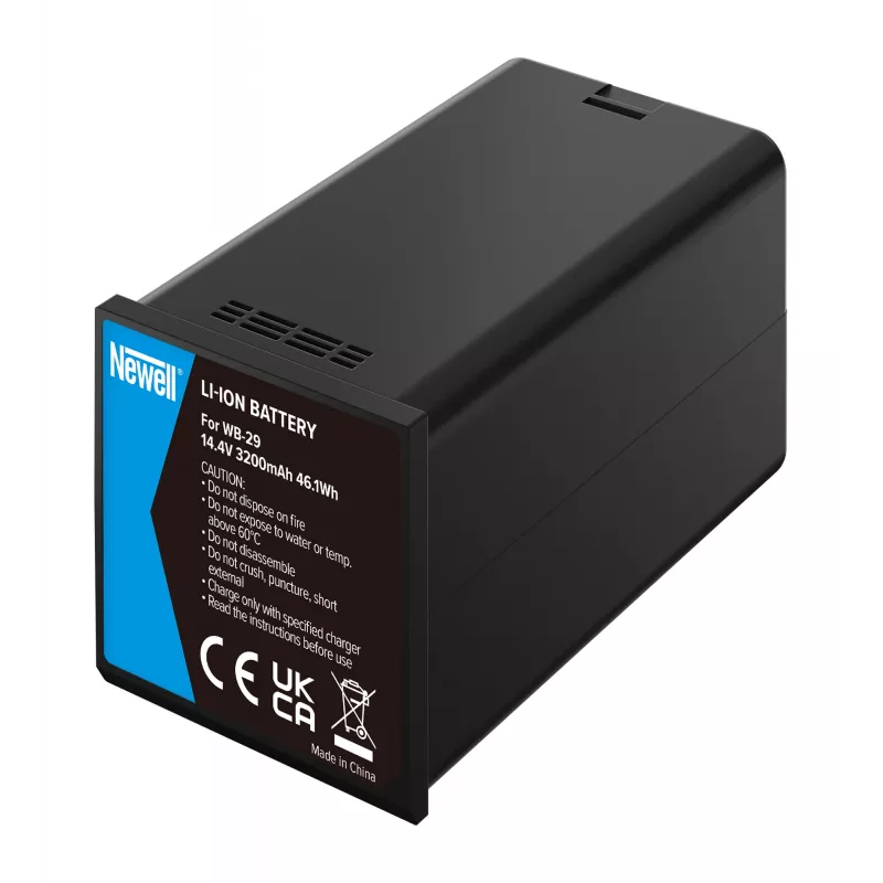 Newell Replacement Battery WB29, skirta Godox AD200