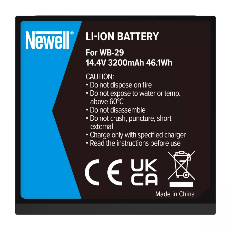 Newell Replacement Battery WB29, skirta Godox AD200