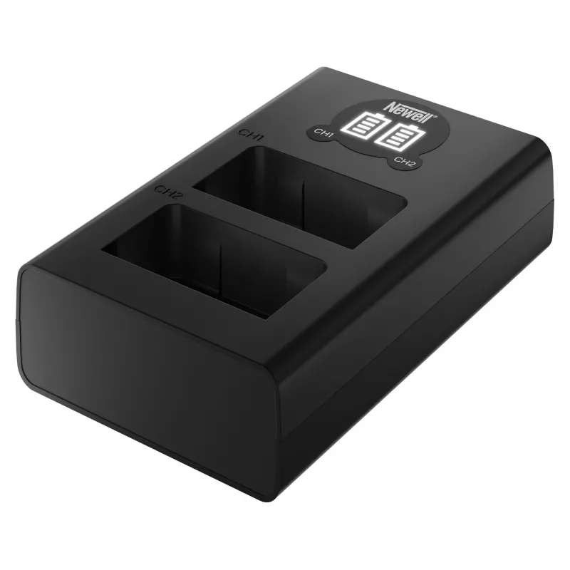 Newell DL-USB-C dviejų kanalų baterijų įkroviklis, skirtas Nikon EN-EL25