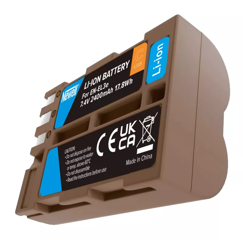 Newell Replacement Battery EN-EL3E USB-C for Nikon
