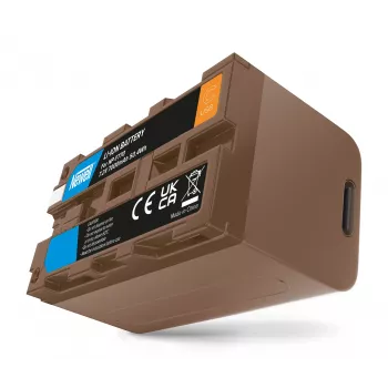 Newell NP-F770 Replacement Battery with USB-C, skirta Sony