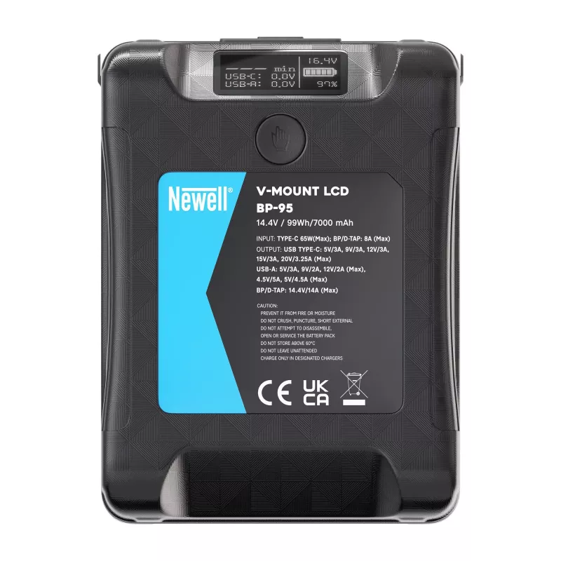 Newell BP-95 LCD V-Mount akumuliatorius 95Wh 14.8V 6600mAh