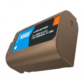 Newell Keičiamoji Baterija DMW-BLK22 USB-C, Skirta Panasonic