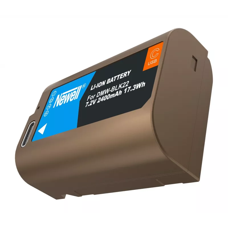 Newell Keičiamoji Baterija DMW-BLK22 USB-C, Skirta Panasonic
