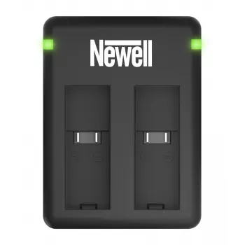 Newell SDC-USB dviejų kanalų USB kroviklis, skirtas Kodak LB-015 akumuliatoriams