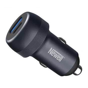 Newell CC-001 PD 89W automobilinis kroviklis su USB-C PD 65W ir USB-A QC 3.0, juodas