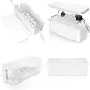 MOZOS KBO-LW Power Strip Organizer Box White