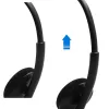 MOZOS MTX1091ECO Wired On-Ear Headset with Microphone USB-A