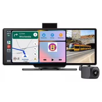 Tracer CR-PLAY 10.2 belaidis CarPlay / Android Auto imtuvas su 10.2 inch IPS jutikliniu ekranu