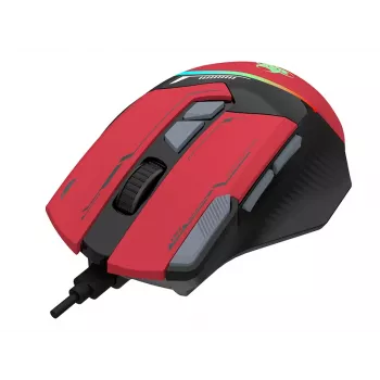 Tracer GameZone Spectra RGB laidinė žaidimų pelė, 7200 DPI, raudona (TRAMYS47839)