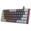 Tracer GameZone Keylo 61 laidinis mechaninis žaidimų klaviatūra, 60% išdėstymas, Outemu Red jungikliai, RGB foninis apšvietimas, grafitas