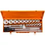 NEO TOOLS Veržliarakčių komplektas 3/4 colio, 21 dalis